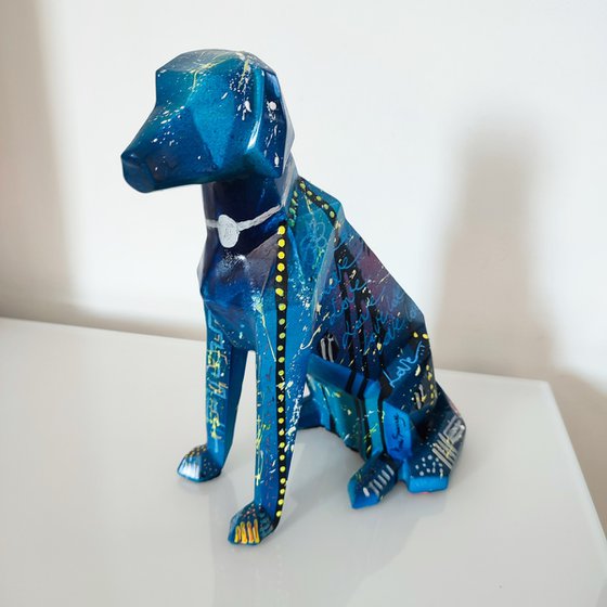My blue dog