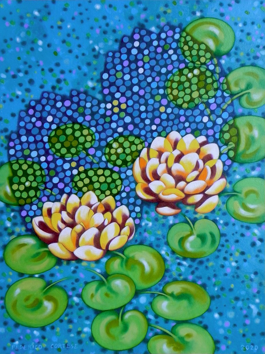 Water lilies by Federico Cortese