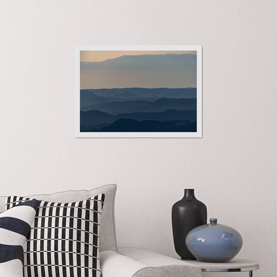 Sunrise over Ramon crater #6 | Limited Edition Fine Art Print 1 of 10 | 45 x 30 cm