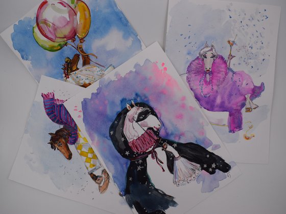 I am not myself, and the horse is not mine