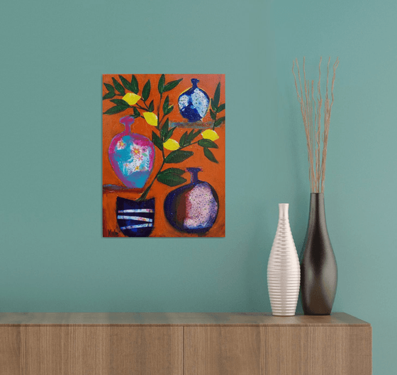 Lemon Tree and Pots II