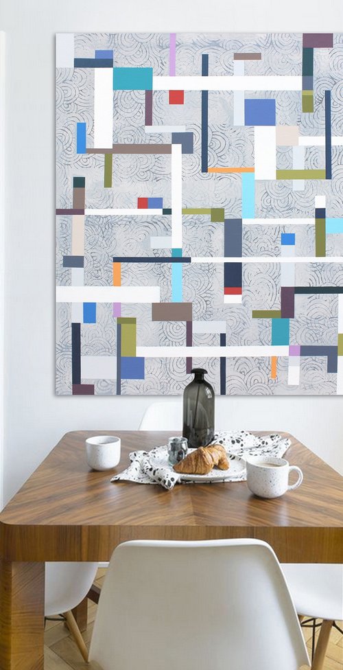 Geometry meets Ornament 1 by Lucie Jirku