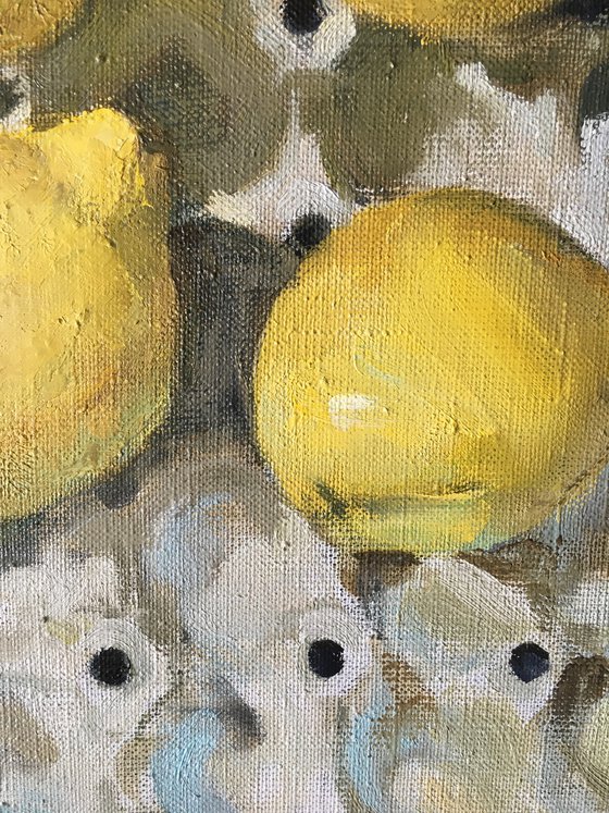 Лимоны в сетке