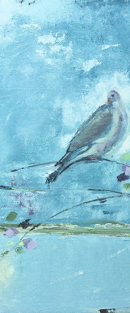 Portrait of a Pigeon II by Rebecca Pells