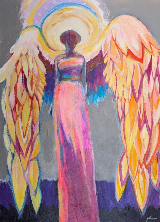 In the presence of love.