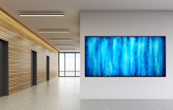 In to the Blue  - Extra Large Artwork - !