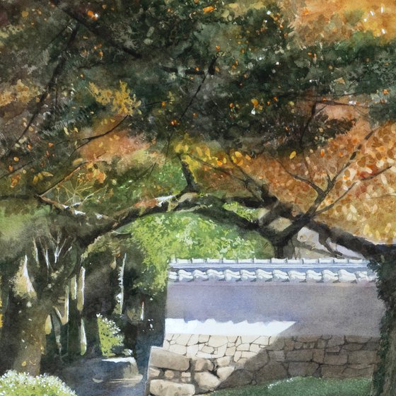 Sakamoto: A Path Draped in Autumn Colors