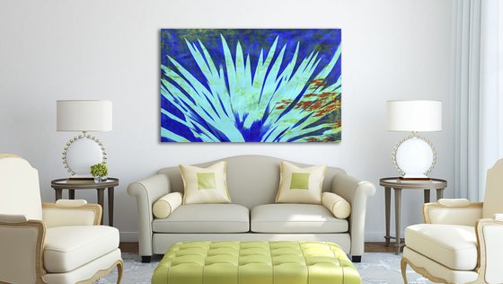 Ocean blossom 50x79 inches