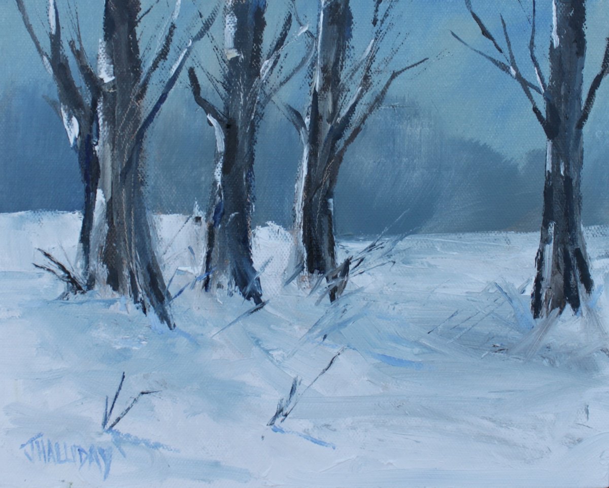 Winter Trees by John Halliday