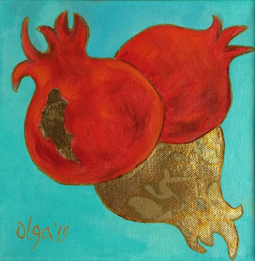 Pomegranate by Olga Ivanova