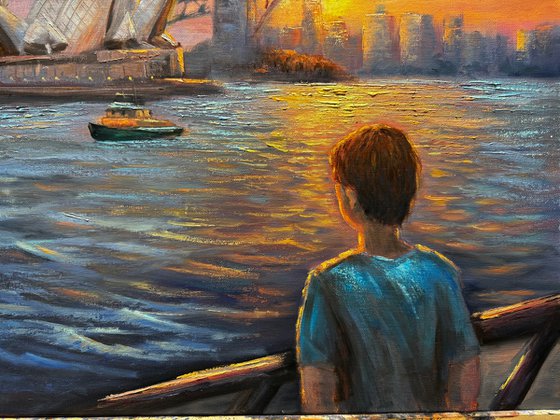 Sydney Harbour Dreams Painting
