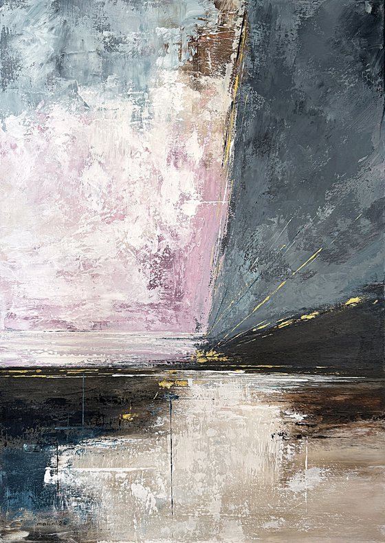 Golden Light Division Diptych