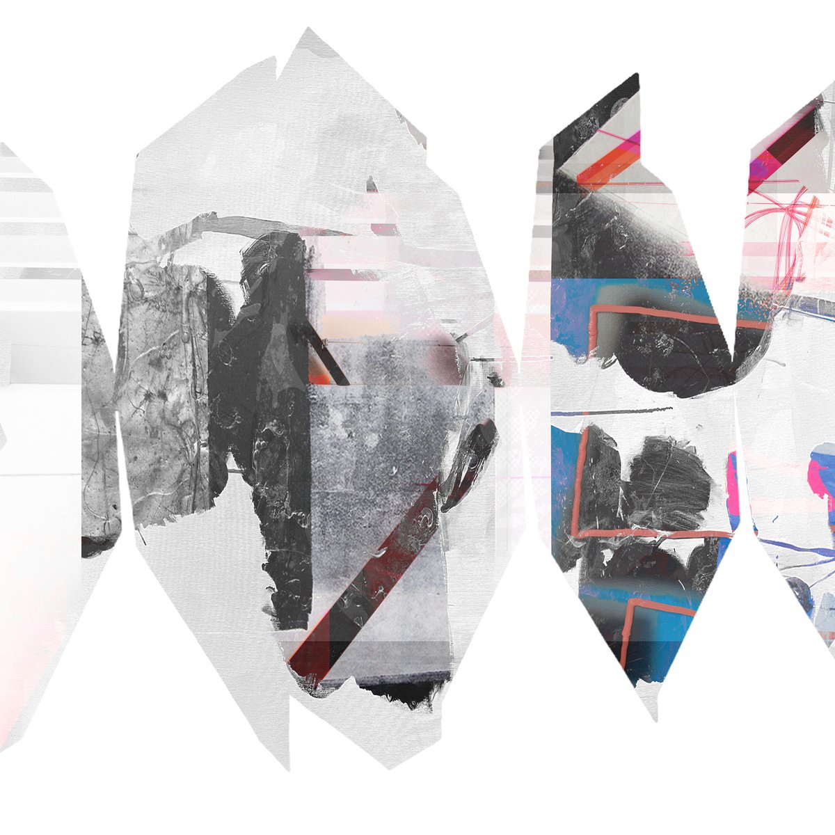 Abstract Limited Edition Print By The Most Active, 17 X 17", Computer Krush Re Flip 2, Original Artwork