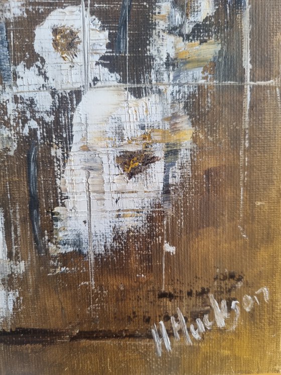 Traces of White - Oils