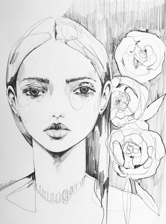 Pencil Rose