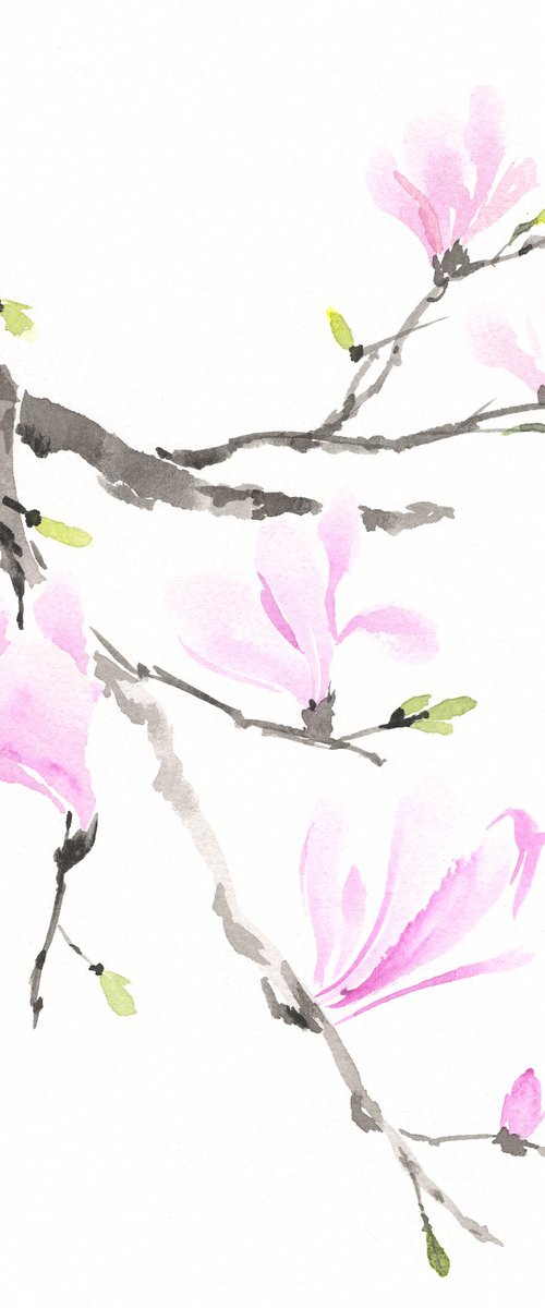Magnolia Morning by Hai Doan