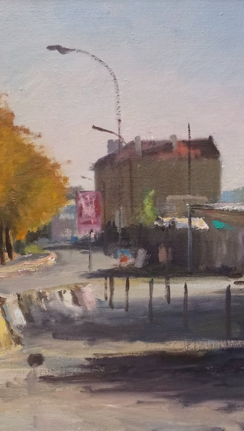 Suburban Vitry , afternoon by Manuel Leonardi