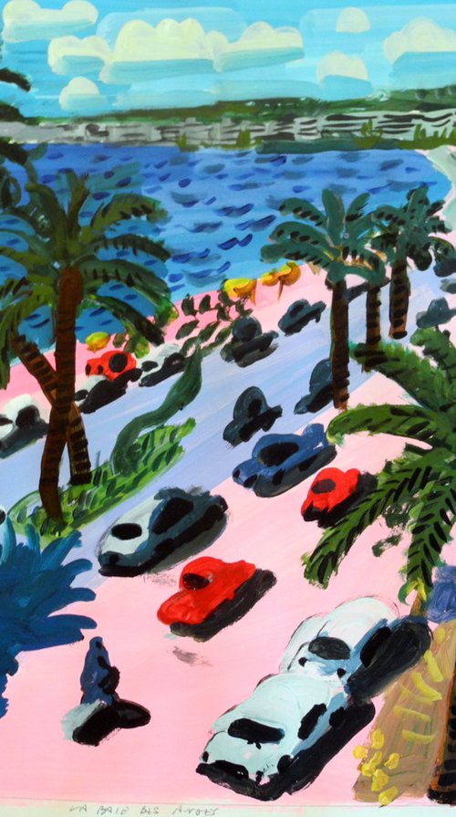 Baie des Anges 1950s by Stephen Abela