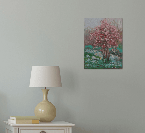 SPRING LANDSCAPE "BLOOMING"