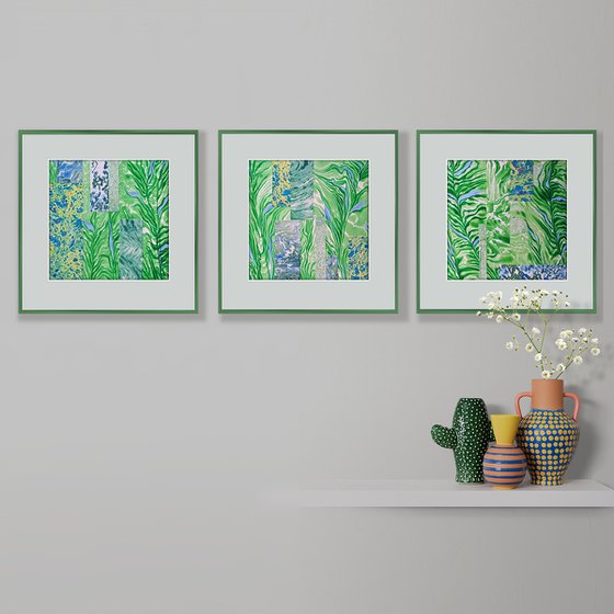 Set of 3 «Rainforest Sonata»