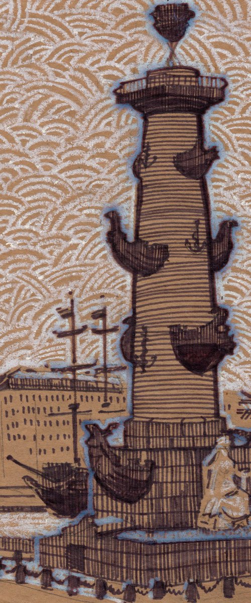 Rostral column by Anastasia Borodina