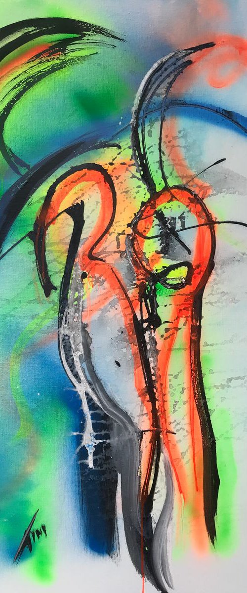 Flamingo by Tiny de Bruin