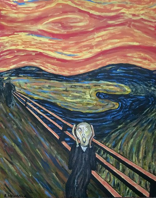 Munch's Scream by Robbie Potter