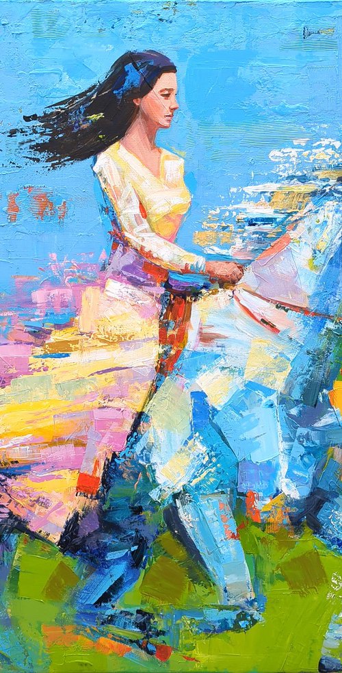 Wild West Horse Riding by Trayko Popov