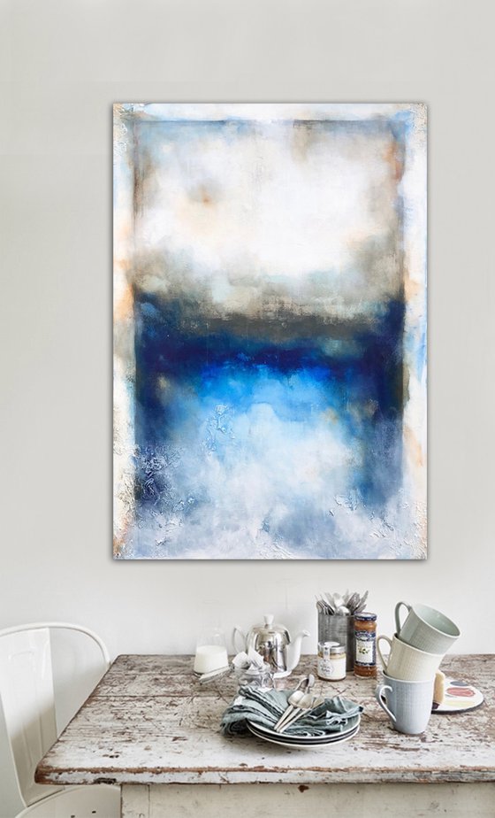 raw bluetone (120 x 80 cm) Dee Brown