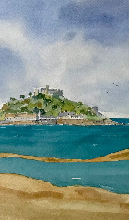 St Michaels Mount, Cornwall by Brian Tucker