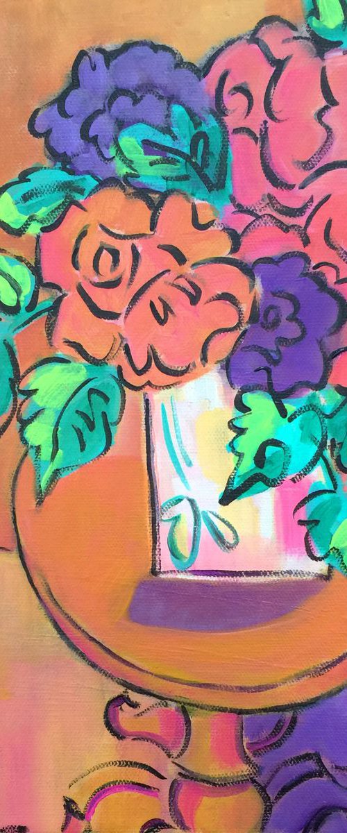 “Fleurs, Sur la Table” by Holly Wojahn