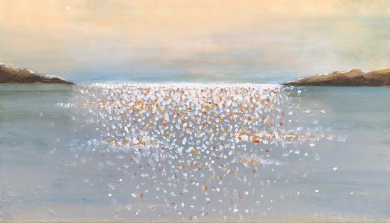 glittering sunset (120 x 70 cm) Dee Brown