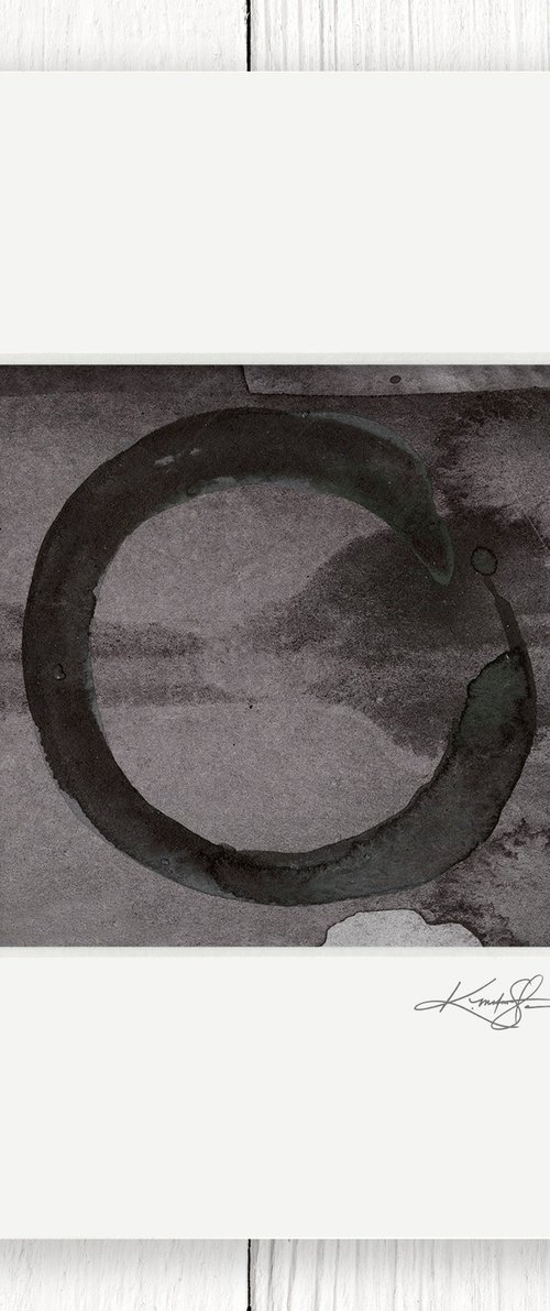 Enso Zen Circle 13 by Kathy Morton Stanion