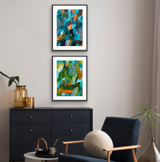 Morning Air brings Sanctum (Diptych)