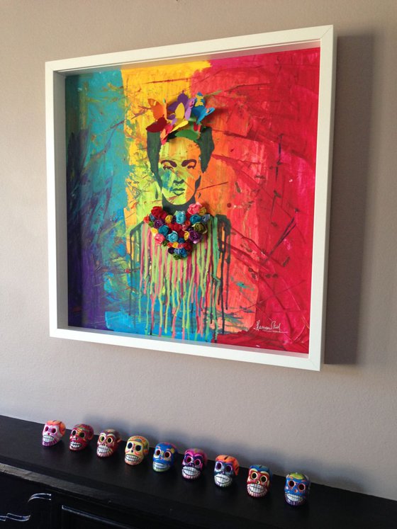 The colours of Frida (Big Frame)