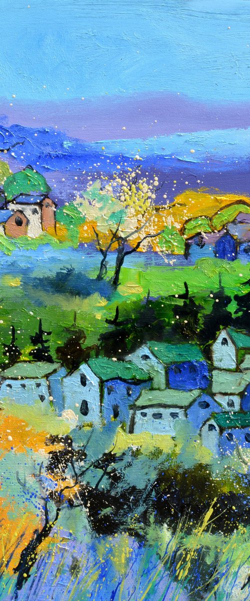 Joyful landscape in my country by Pol Henry Ledent