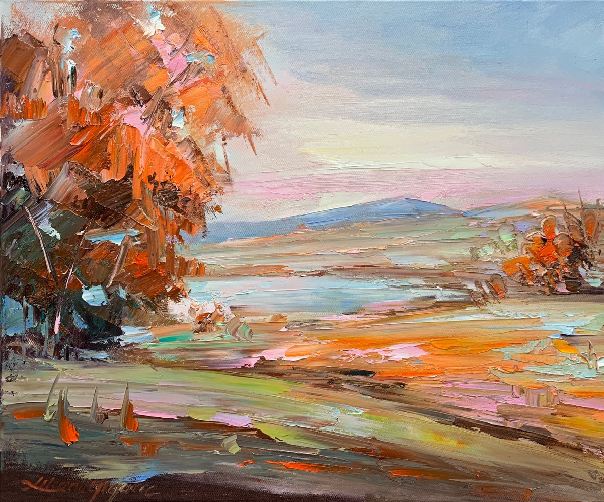 Yarra Valley No 8 Oil painting by Liliana Gigovic Artfinder