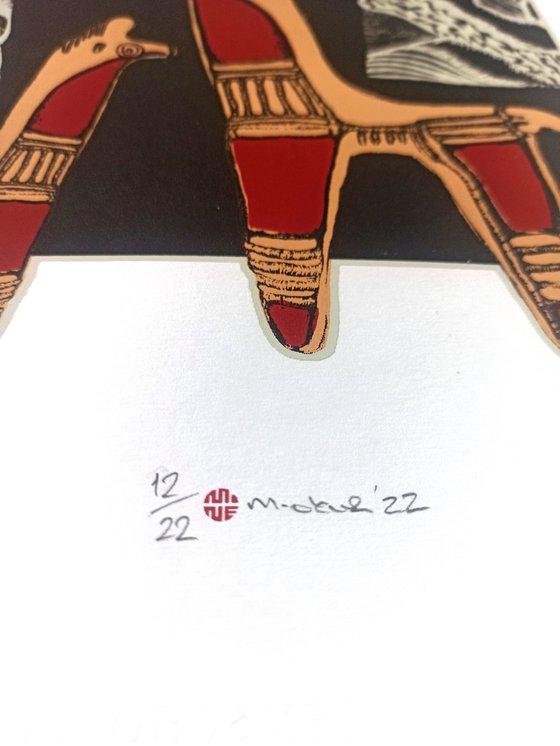 Archaic Period Figurine; Horse