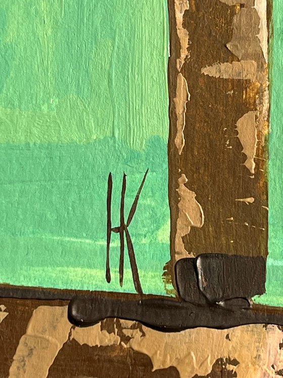 Fishing Girl Painting
