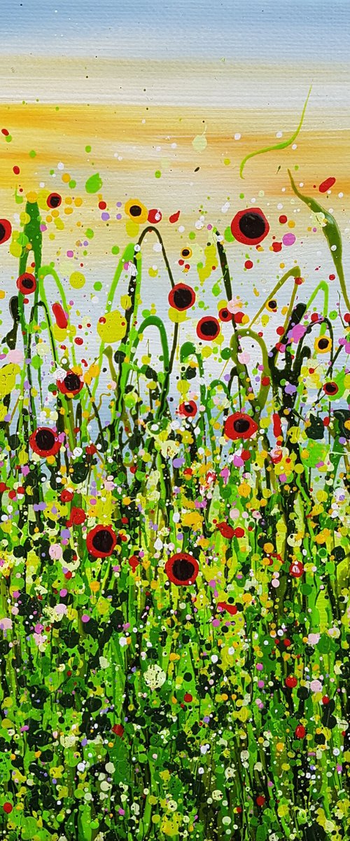 Poppies At Dawn by Lucy Moore