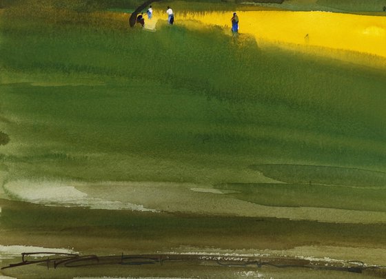 Fleeting gimpse_ mustard yellow 2