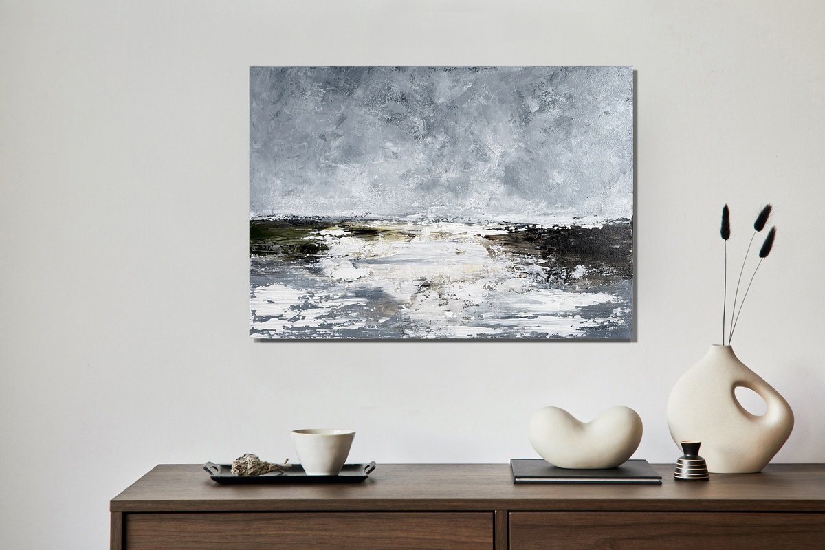 Drift Of Still Light. Deep Earthy Tones By Tatiana Malinovscaia, 28 X 20, Artwork For Sale On Artfinder