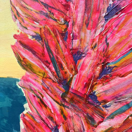 ‘Pink Palms of Malta II’