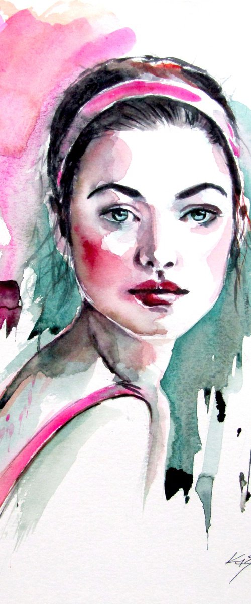 Portrait of a beauty II by Kovács Anna Brigitta