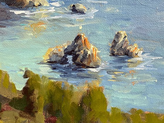 Big Sur Plein Air Seascape