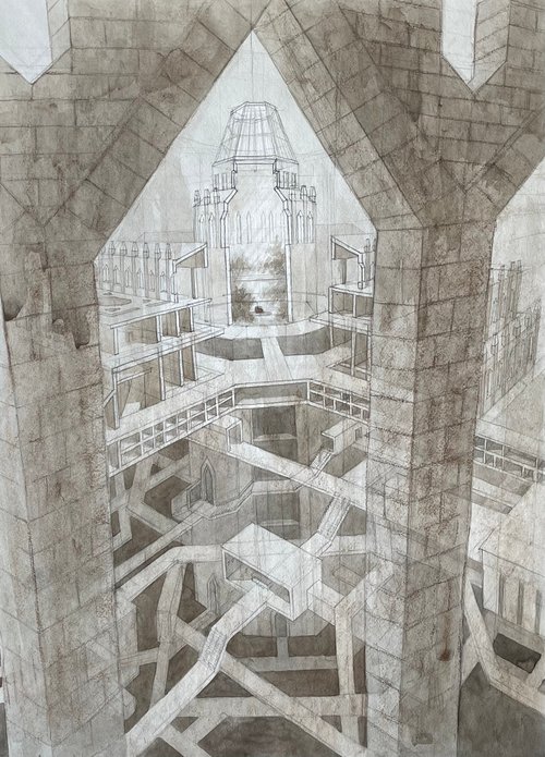 Architectural fantasy №1 by Aisylu Zaripova