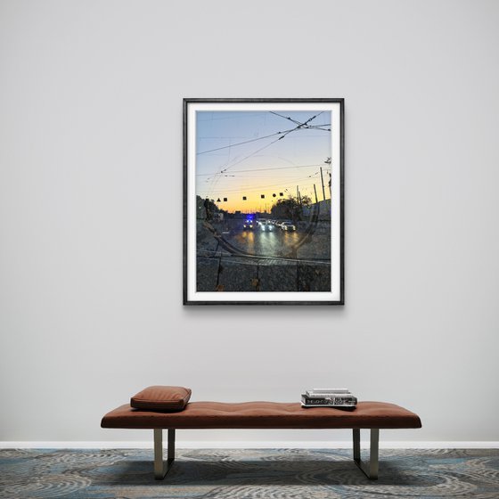 Photocollage Night Cityscape