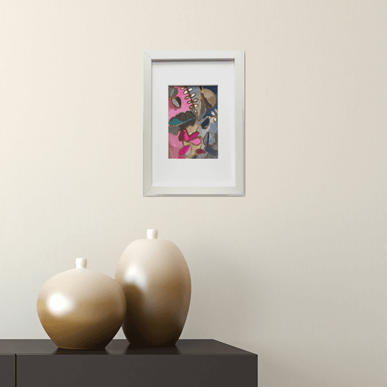 FLOWERS STILL LIFE 4. (framed)