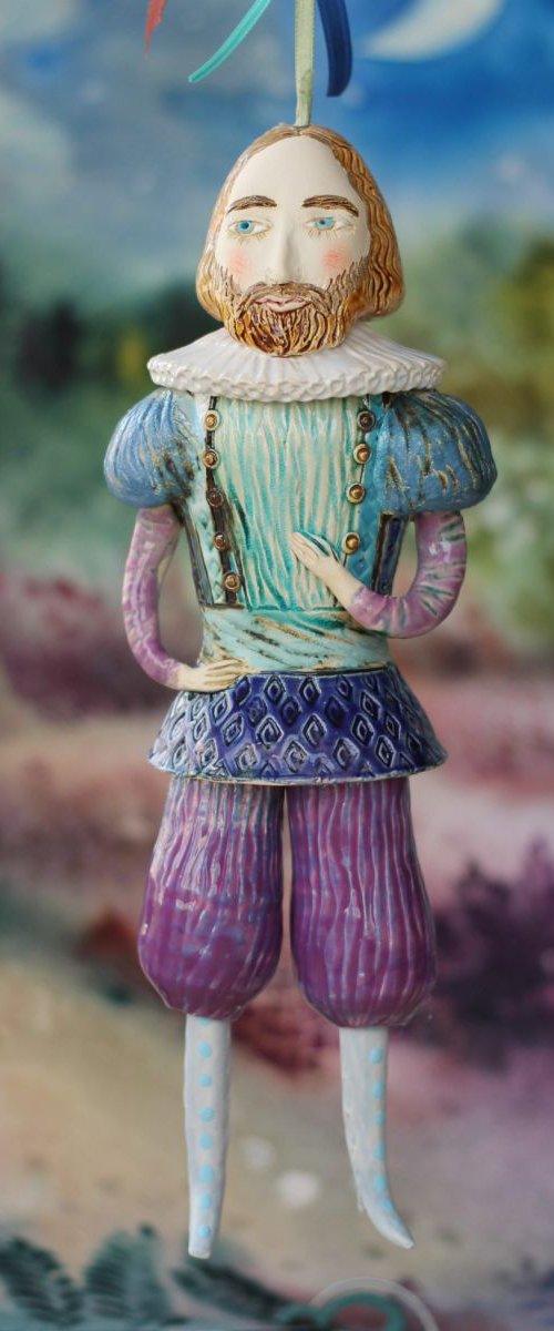 Demetrius. From Midsummer Night's Dream Ceramic illustration project by Elya Yalonetski by Elya Yalonetski