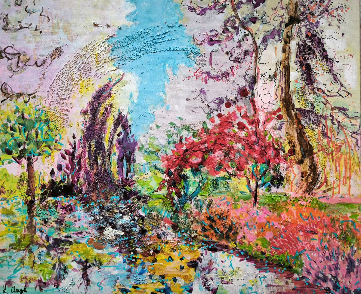  Sensory Sanctuary By Linda Clerget, 24 X 20, Artwork For Sale On Artfinder